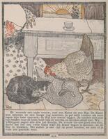 KG 2014 044
<br/>
Het lelijke eendje bij de Kater en de Kip
<br/>
<em>Hoytema, Theo van (1863 -1917)</em>